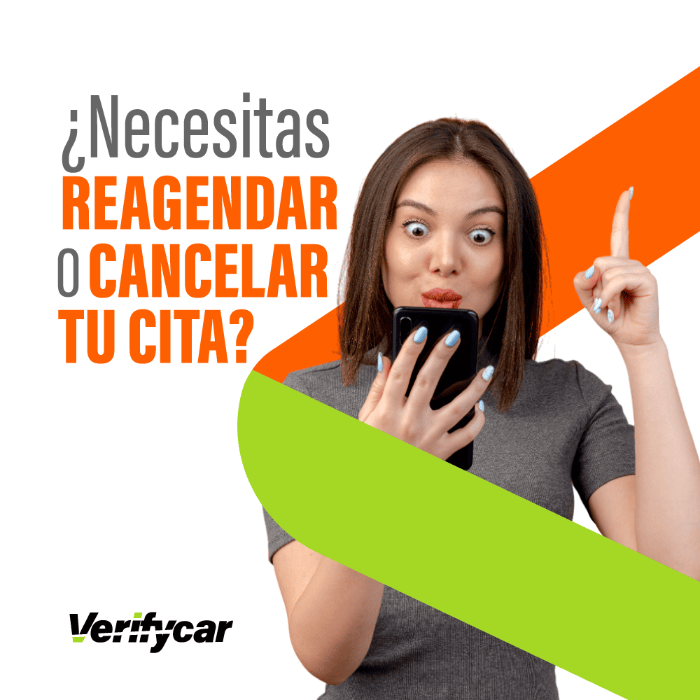 Reagendar o cancelar una cita para revisión vehicular en Verifycar Tulcán